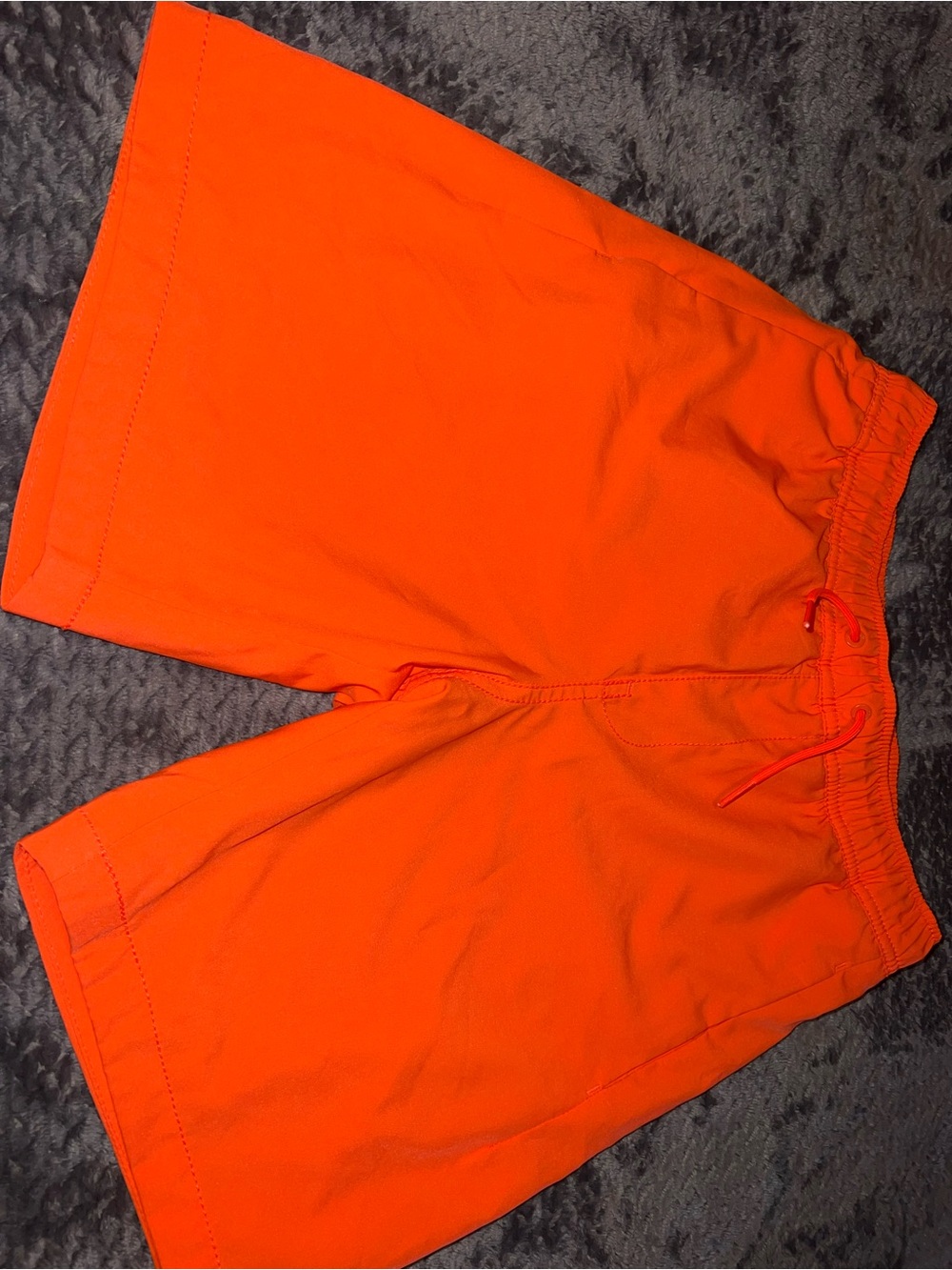 GAP Fit Neon Orange Boys' Swim Trunks, Large